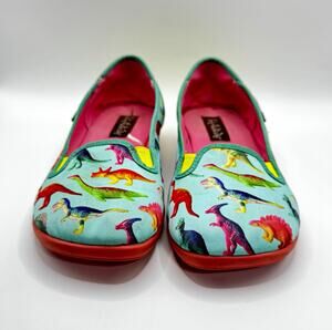 Hot Chocolate Design Dino Chocolaticas Flats Sz 36 US 6